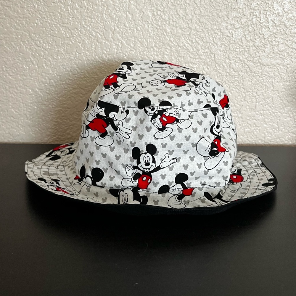 Handmade Mickey Reversible Bucket Hat